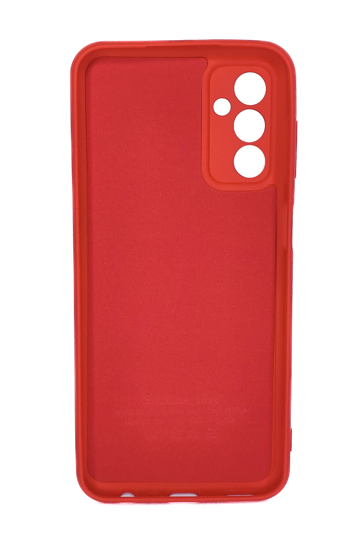 Protectores para celular  para Samsung  M23 5G Funda de silicona con felpa Rojo